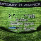 Under Armour Compression Shirt Mens Xl Green Coldgear Long Sleeve Outdoor Active