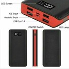900000mah Portable Power Bank 4usb External Battery Backup Charger Fast Charging