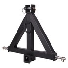 3 Point 2 Receiver Trailer Hitch Category One Tractor Tow Hitch Drawbar Adapter