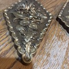 Vintage Wall Hanging Plaques Chalk Plaster 14-      X 7-      Nice 