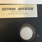 Softporn Adventure 1981 Apple Computer Game By On-line Systems Rare