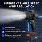 Cordless Leaf Blower - Handheld Turbo Jet Blower With Super Power With 2 Battery