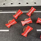 Vintage Budweiser Logo Lapel Pin Hat Vest Lot Of 14   Spare Back