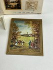 Vintage Ideal Petite Princess Fantasy Furniture Dollhouse Lyre Table Parrot Lamp