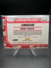 2026 Donruss Nascar Racing Denny Hamlin Burning Rubber Race Used Tire  br-dhn