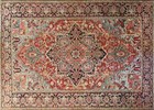 Antique  Heriz  Serapi Oriental Carpet  8 3  X 11 7      17332