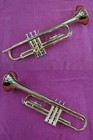 Yamaha Bb Trumpet Ytr-1335 Gold Lacquer W  Mouthpiece   Hard Case Tested