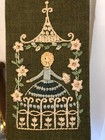 Vintage Handmade Needlepoint Tapestry Wall Hanging 48  Signed B  Mullen 1967