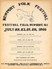 1960s Folk Bluegrass Festival Unframed Poster 24x36 Vintage Wall Art