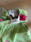 Rare Editions Vintage Green   White Gingham Baby Dress  Watermelon 3-6 Months