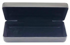 Authentic   New - Dkny - Matte Black - Hard Eyeglasses Case