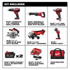 Milwaukee 2696-26 M18 18v Cordless Power Lithium-ion 6-tool Combo Kit