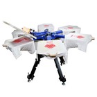 Screen Printing Press Machine 1 Color 6 Station Screen Printer For T-shirt Diy