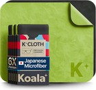 Koala Lens Cleaning Cloth   Japanese Microfiber   Glasses Cleaning Cloths Pack 6