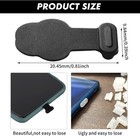 3 Packs Usb C Dust Plug For Phone Usb Type C Port Silicone Dust Cover Cap Cloud