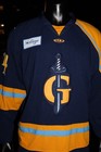 Atlanta Gladiators Echl Game Used Jersey  Worn By Tyler Drevitch 2024 2025