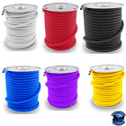 Heavy Split Loom Wire Covering  Protector   red 3 8  100 Ft  Roll  tec-5141-5c