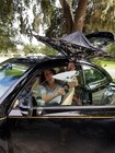 New Gardenia C Handle Double Layer Inverted Reverse Upside Down Umbrella U4
