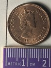 1955 3 Mils Coin Cyprus Fine To Very Fine Km-33   free Shipping  