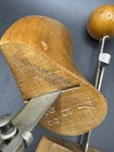 Antique Rogers Peet Co Baker Wooden Shoe Trees Pat 1905 Size 7 B 22 Broadway Ny