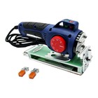 Portable Adjustable Temp Edge Banding Machine Wood Pvc Manual Edge Bander 220vcc