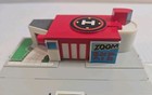Vintage 1987 Micro Machines Travel City Zoom Air Express Playset Near Complete 
