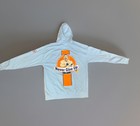 Wwe Authentic Official John Cena Blue   Orange Pullover Hoodie  Light Blue Sz Xl