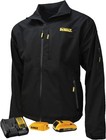 Dewalt Men s Structured Soft-shell Heated Jacket  Large  Black - Dchj090bd1
