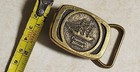 Captain Black Tobacco Solid Brass Vintage Belt Buckle