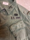 1969 Vietnam Ranger Military Jungle Jacket Large Reg Poplin Coat Combat Tropical