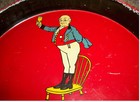 Vintage 1940s Pickwick Ale Brewers Since 1870  reg Us Pat Off  Beer Tray 12  Dia