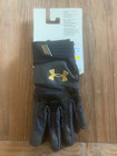 Under Armour Ua Motive Batting Gloves - Black gold - Women   s Size Medium
