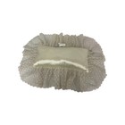Vintage Cream Satin Lace Flower Rectangular Wedding Ring Bearer Pillow Polyester