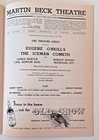 1947 Playbill The Iceman Cometh Eugene O   neill Martin Beck Theatre James Barton