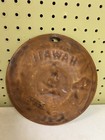 Vintage  aloha From Hawaii  Ceramic Tiki Souvenir Decorative Plate 8 24    Hula