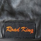 Harley Davidson Road King Leather Vest Men s M Made In Usa Black Biker