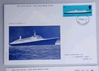 1969 British Ships Set Of 6 Philart Maximum Postcards First Day Front 6 Diff Pmk