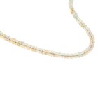 Jay King Sterling Silver Ethiopian Opal Beaded Necklace  16   3  Ext 