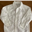 Boys Janie And Jack White Oxford Shirt Size 18-24m- Nwot