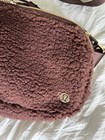Lululemon Athletica Everywhere Belt Bag Brown Fleece Gold Hardware