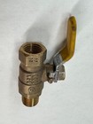 Apollo Gas Brass Ball Valve 1 4  Female X Male Npt Full Port  1 2 Psi G 600-cwp