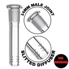 14mm Glass Downstem Slitted Diffuser Male Bong Water Pipe Replacement Part