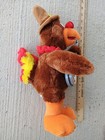 Dan Dee Cracker Barrel Animated Singing Turkey Banjo Thanksgiving Plush Vintage