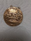 1863 Gold Antique Chuaffer Badge Extremly Rare 1900 Century 