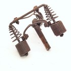 Antique Persons Spring Saddle Frame   3 4  Schwinn Seatpost - Rusty