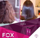 Fox Gloss Progressive Brush Kit     Brazilian Keratin Hair Treatment 2  1l