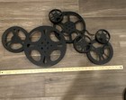 Large Cinema Theater Movie Reel Metal Wall Display Film Vintage Style 32  X 18 