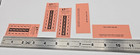 Vintage Septa Regional Rail Seat Checks  lot Of 5 