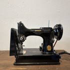 Vintage 1948 Singer Featherweight 221 Sewing Machine - Pristine Decals 