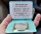 Recent Storage Unit Find- 1967 Israel 6 Day War Victory Silver Proof Coin